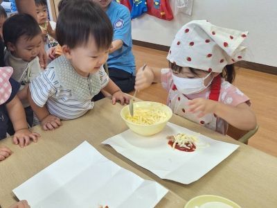食育（満月ピザ）2 