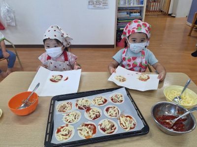 食育（満月ピザ）3