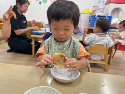 食育（満月ピザ）4 